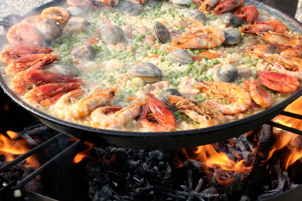 seafood paella