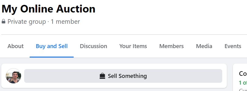 Sell Something